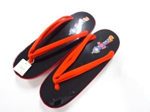 未使用品　漆塗り　桐下駄(23.5センチ)